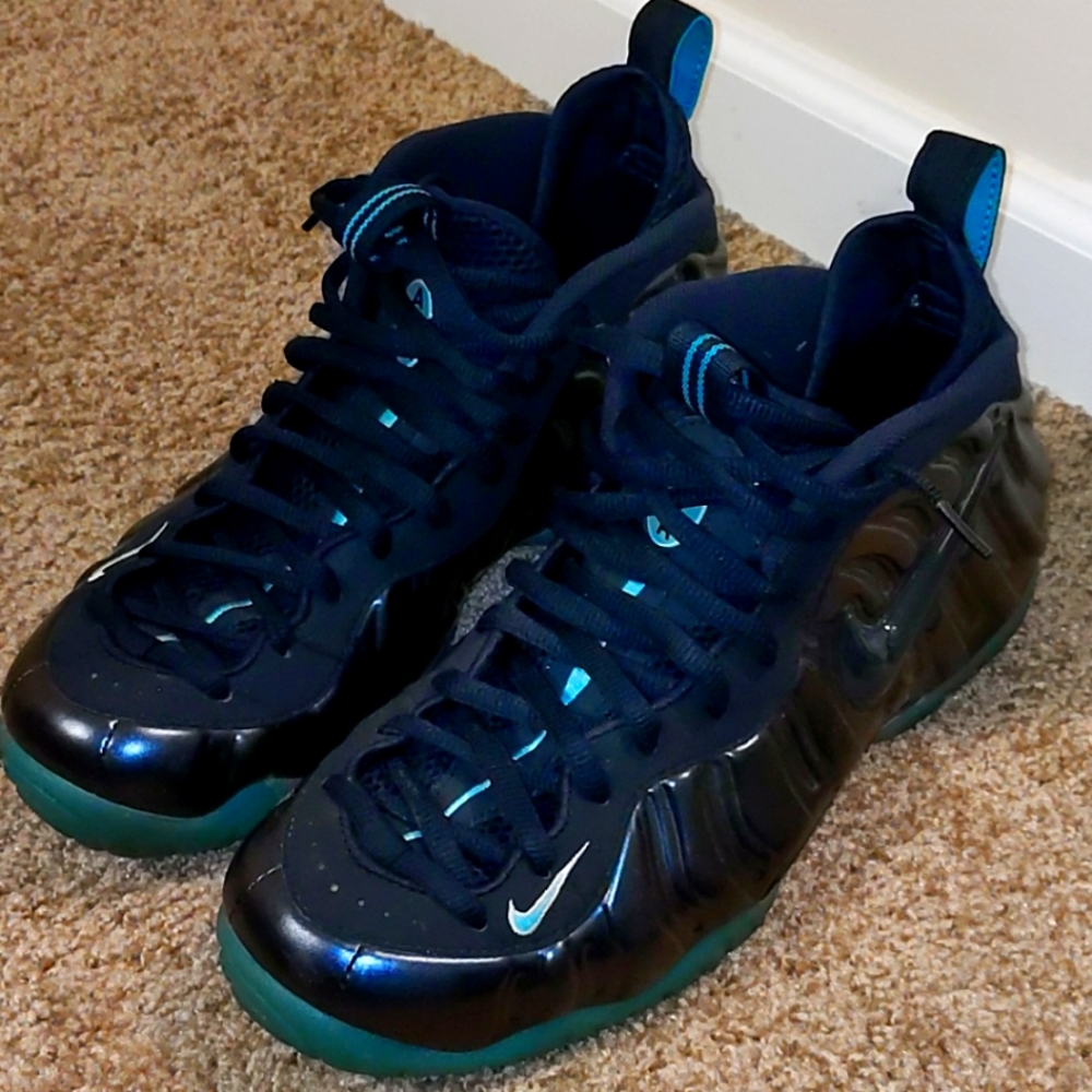 Nike Air Foamposite Pro Aqua Obsidian 2015